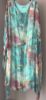 Obrazek Sukienka elegancka BAT midi/maxi marmur jedwab UNI od S - 50/52 Italy