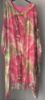 Obrazek Sukienka elegancka BAT midi/maxi marmur jedwab UNI od S - 50/52 Italy