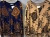 Obrazek Bluzka elegancka BOHO2 jedwab od XXS do M Włochy