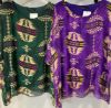 Obrazek Bluzka elegancka BOHO3 jedwab od XXS do M Włochy