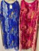 Obrazek Sukienka elegancka BAT midi/maxi marmur jedwab UNI SLIM od XXS/XS - 40/42 Italy