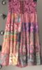 Obrazek Spódnica midi BOHO P1 Patchwork jedwab naturalny Italy
