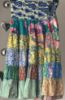 Obrazek Spódnica midi BOHO P1 Patchwork jedwab naturalny Italy