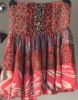 Obrazek Spódnica mini BOHO P1 Patchwork jedwab naturalny Italy