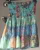 Obrazek Spódnica mini BOHO P1 Patchwork jedwab naturalny Italy
