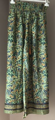 Obrazek Spodnie  Kuloty BOHO1.7 jedwab naturalny XXS- S/M Włochy
