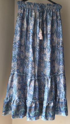 Obrazek Spódnica Vintage  jedwab naturalny Italy