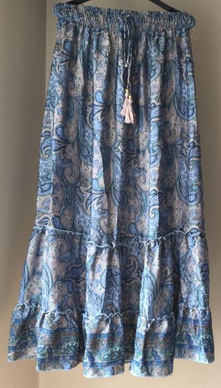 Obrazek Spódnica Vintage  jedwab naturalny Italy