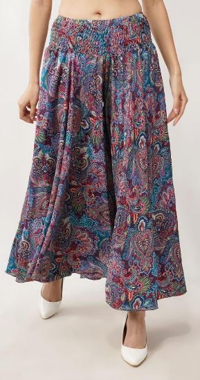 Obrazek Spódnico-spodnie BOHO1.2 jedwab naturalny Włochy