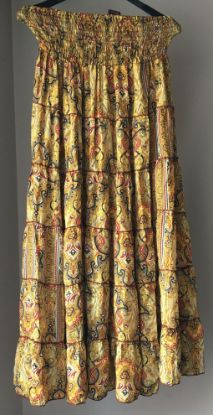 Obrazek Spódnica maxi BOHO1.1 jedwab naturalny Italy