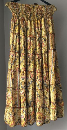Obrazek Spódnica maxi BOHO1.1 jedwab naturalny Italy