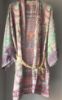 Obrazek Kimono, narzutka BOHO1 Patchwork jedwab naturalny Włochy