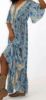 Obrazek Sukienka maxi BOHO 16 z jedwabiu naturalnego XS/S-40/42 Włochy