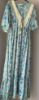 Obrazek Sukienka maxi BOHO 16 z jedwabiu naturalnego XS/S-40/42 Włochy