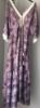 Obrazek Sukienka maxi BOHO 17 z jedwabiu naturalnego S/M - 44/46 Włochy
