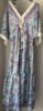 Obrazek Sukienka maxi BOHO 17 z jedwabiu naturalnego S/M - 44/46 Włochy