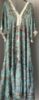 Obrazek Sukienka maxi BOHO 17 z jedwabiu naturalnego S/M - 44/46 Włochy