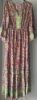 Obrazek Sukienka maxi BOHO 18 z jedwabiu naturalnego XS/S - M/L Włochy