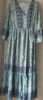 Obrazek Sukienka maxi BOHO 18 z jedwabiu naturalnego XS/S - M/L Włochy