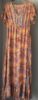 Obrazek Sukienka elegancka maxi Maledi BOHO KR 1 z jedwabiu naturalnego XS/S - 44 z Włoch