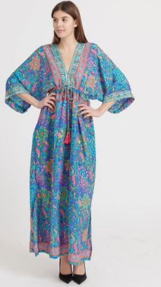 Obrazek Sukienka  maxi BOHO 3.1 jedwab naturalny S - 44/46 Włochy