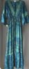 Obrazek Sukienka maxi BOHO 14 z jedwabiu naturalnego XXS/XS - 42/44 Włochy