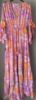 Obrazek Sukienka  maxi elegancka B1 jedwab naturalny XS/S - 42/44 Włochy