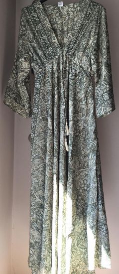 Obrazek Sukienka maxi BOHO 9.1 z jedwabiu naturalnego Włochy