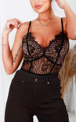 Obrazek Body koronkowe na podszewce Francja