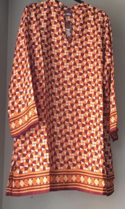 Obrazek Tunika, sukienka tunikowa BOHO 1.2 jedwab naturalny od XS - 44/46 Włochy
