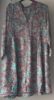 Obrazek Tunika, sukienka szmizjerka mini BOHO 4 jedwab naturalny XXS - 40/42 Włochy