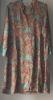 Obrazek Tunika, sukienka szmizjerka mini BOHO 4 jedwab naturalny XXS - 40/42 Włochy