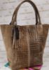 Obrazek Torebka Laura Biaggi kroko2 typu shopper Włochy