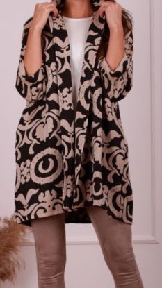 Obrazek Płaszcz, narzutka BOHO S/M - 42/44 Włochy