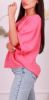 Obrazek Bluzka len kimono krótki rękaw kimono od S/M - 44/46 Włochy