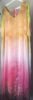 Obrazek Sukienka elegancka VIA maxi ombre stokrotki jedwab UNI SLIM od XXS/XS - M Italy