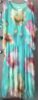 Obrazek Sukienka elegancka LILLY BIS Maki akwarele midi jedwab XXS/XS do 40/42 Włochy