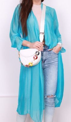 Obrazek Narzutka maxi, midi jedwab UNI od XS/S do 46/48 Włochy