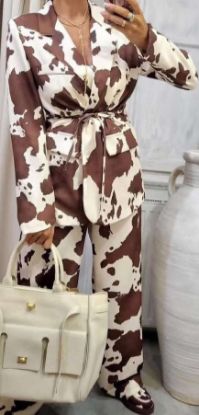 Obrazek Marynarka, żakiet elegancki krówka  S/M - 44/46 Włochy