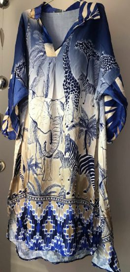 Obrazek Sukienka tunikowa, tunika długa safari UNI od  S/M - 44/46 Włochy