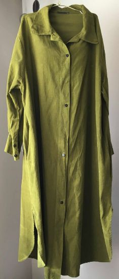 Obrazek Sukienka, szmizjerka midi sztruks UNI PLUS SIZE od L/XL do 46/48 Włochy