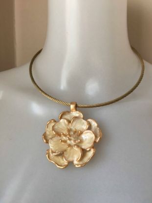 Obrazek Naszyjnik elegancki typu Choker, Princess Róża z Włoch