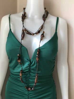 Obrazek Biżuteria artystyczna - Naszyjnik długi Lariat P z Włoch