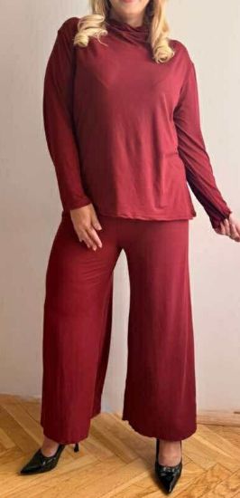 Obrazek Komplet dwuczęściowy: bluzka/tunika i spodnie UNI od S/M do 44  Włochy