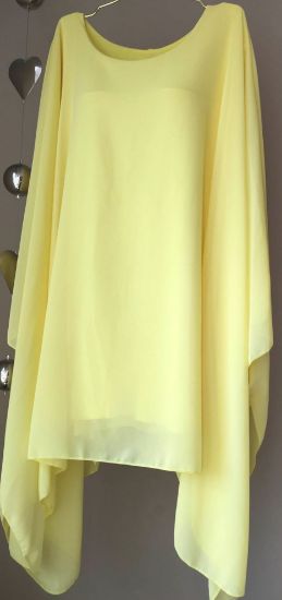 Obrazek Tunika elegancka BAT-W   UNI PLUS SIZE 44/46- 64/66 Włochy